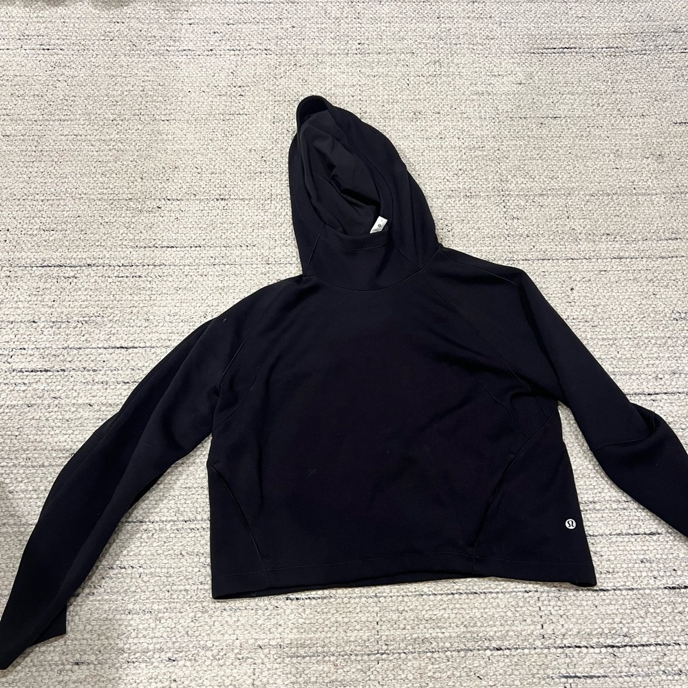lululemon athletica Black Hoodie Sweatshirt